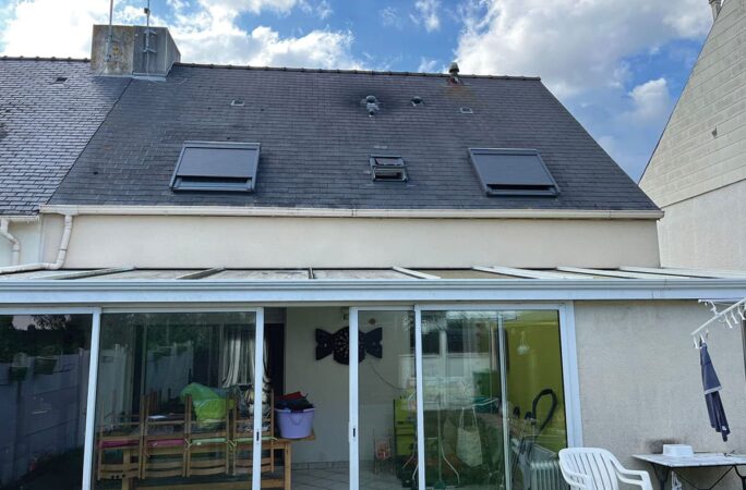 Toiture en ardoise