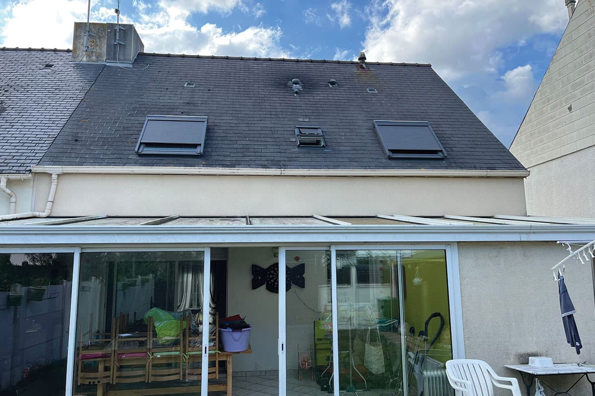 Toiture en ardoise